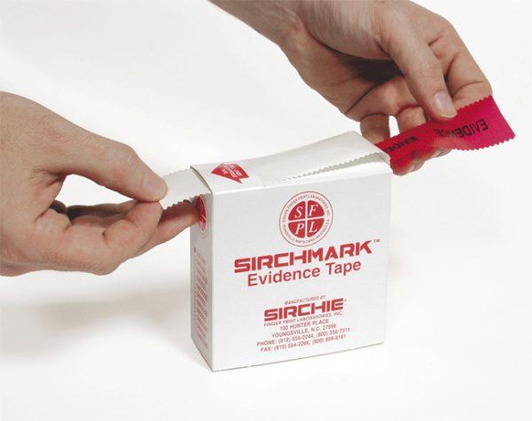TRANSPARENT TAPE with 3" Core, "Evidence" Imprint, (SM4000)